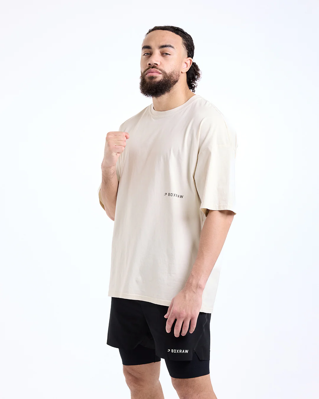 Sparring Club Oversized T-Shirt - Washed Beige - Image 4