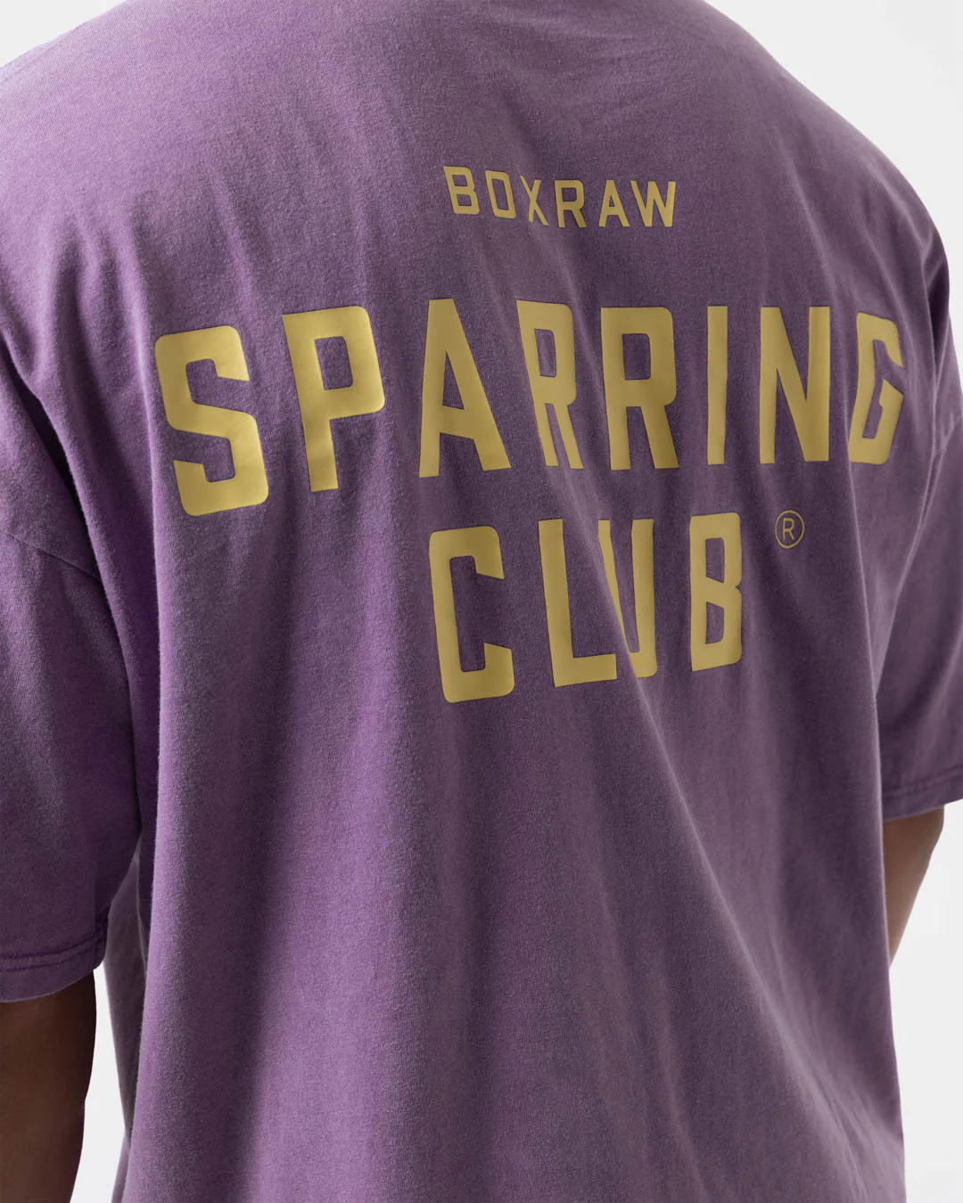 Sparring Club Oversized T-Shirt - Washed Purple - Image 8