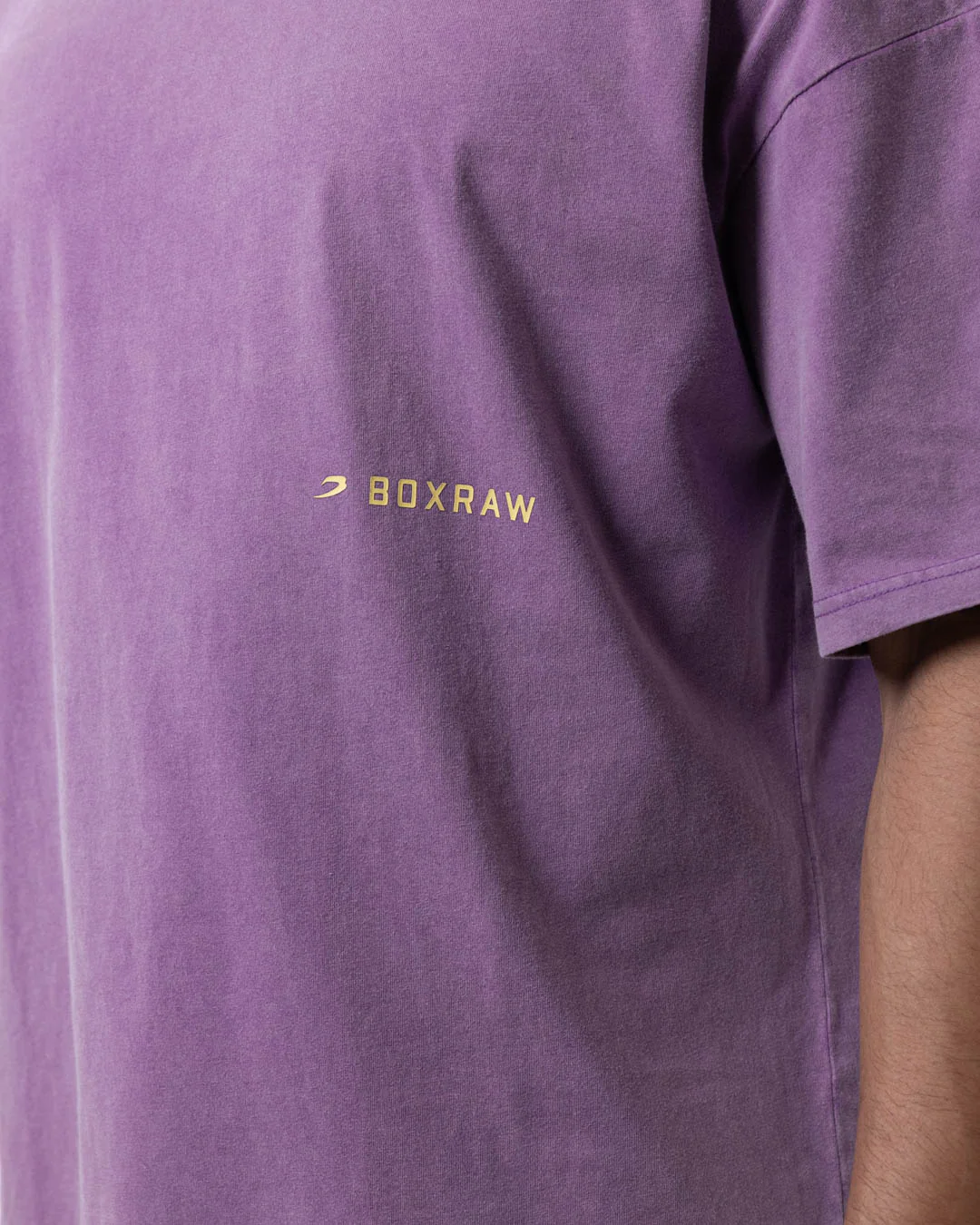 Sparring Club Oversized T-Shirt - Washed Purple - Image 9