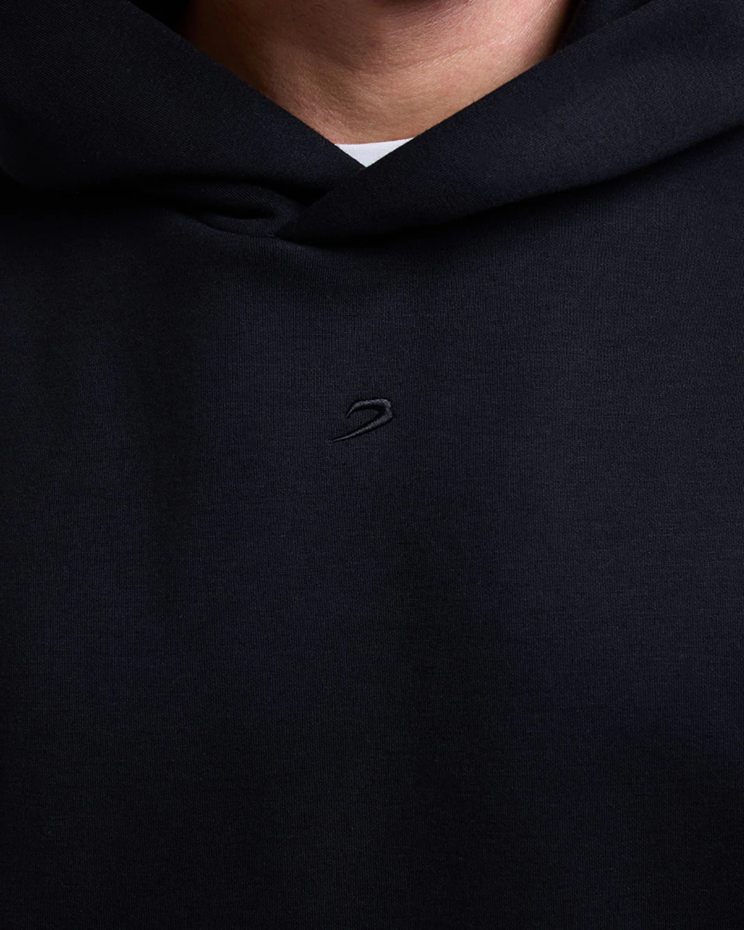 Strike Oversized Hoodie - Black - Image 7