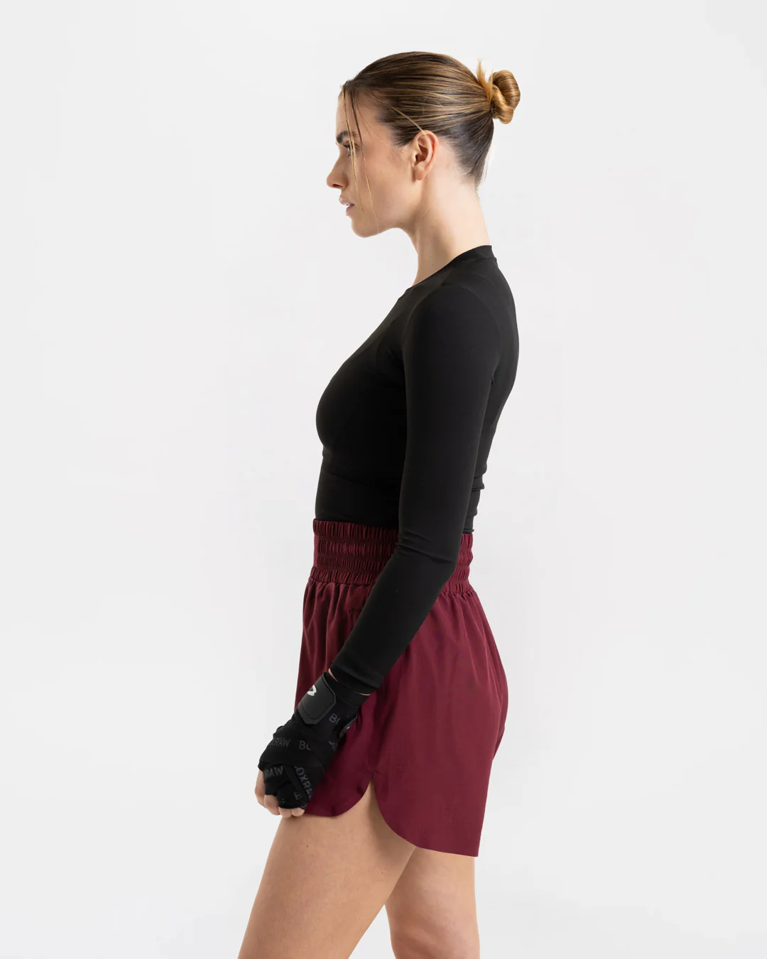 Tammy Shorts - Burgundy - Image 5
