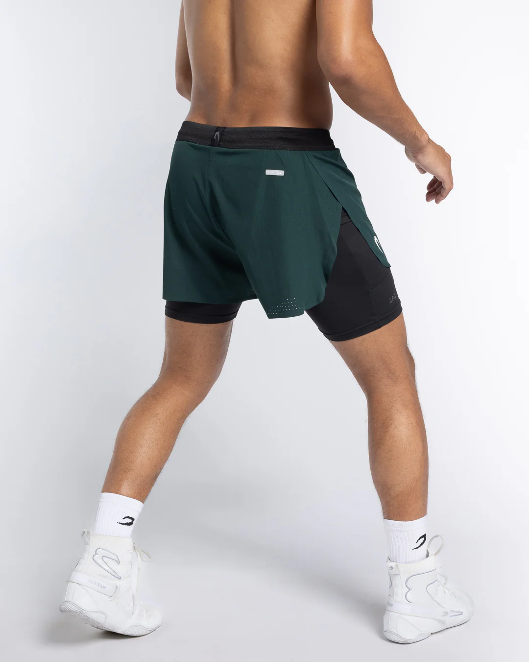 Tunero 2-in-1 Shorts - Green - Image 6