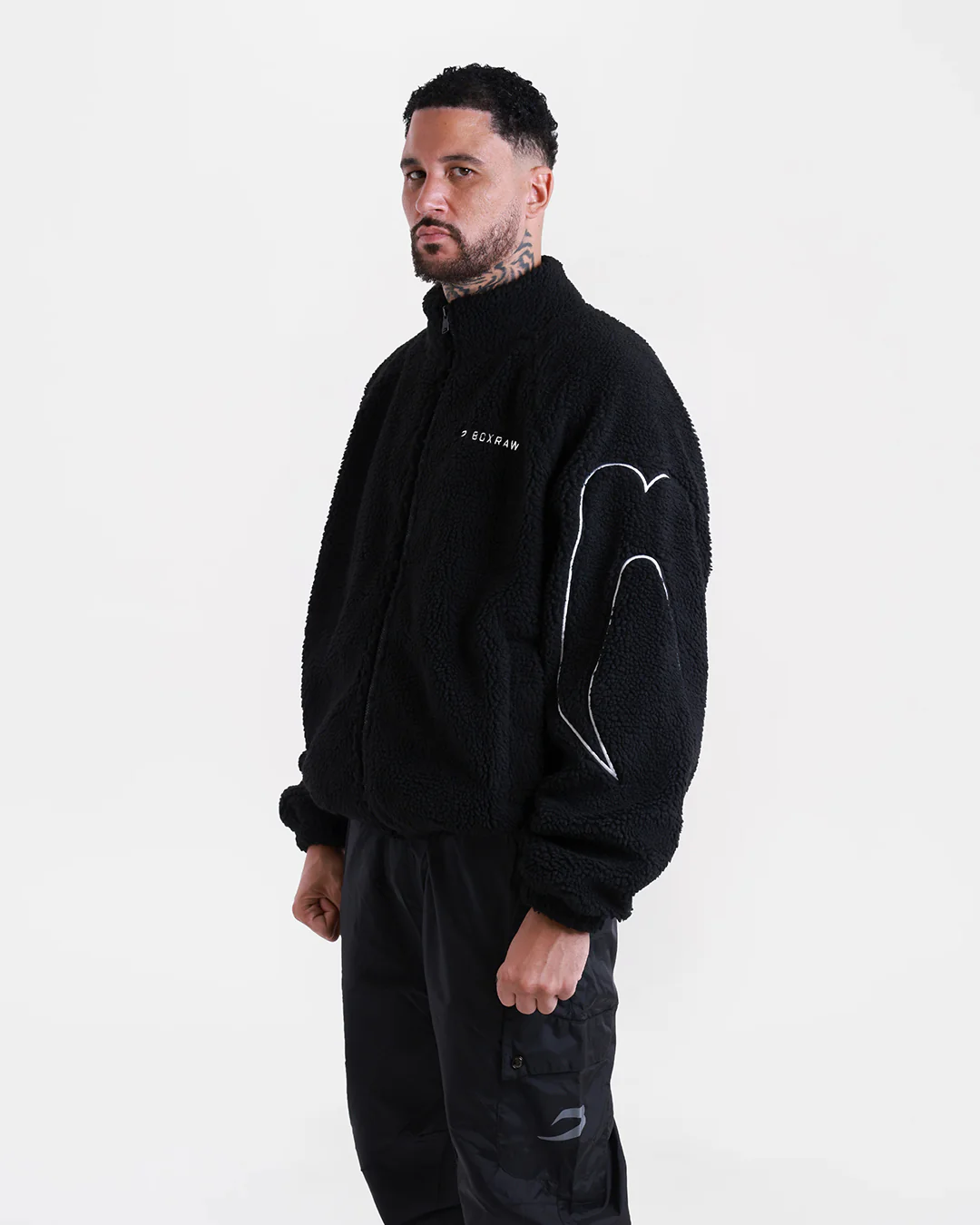 Tunero Sherpa Jacket - Black
