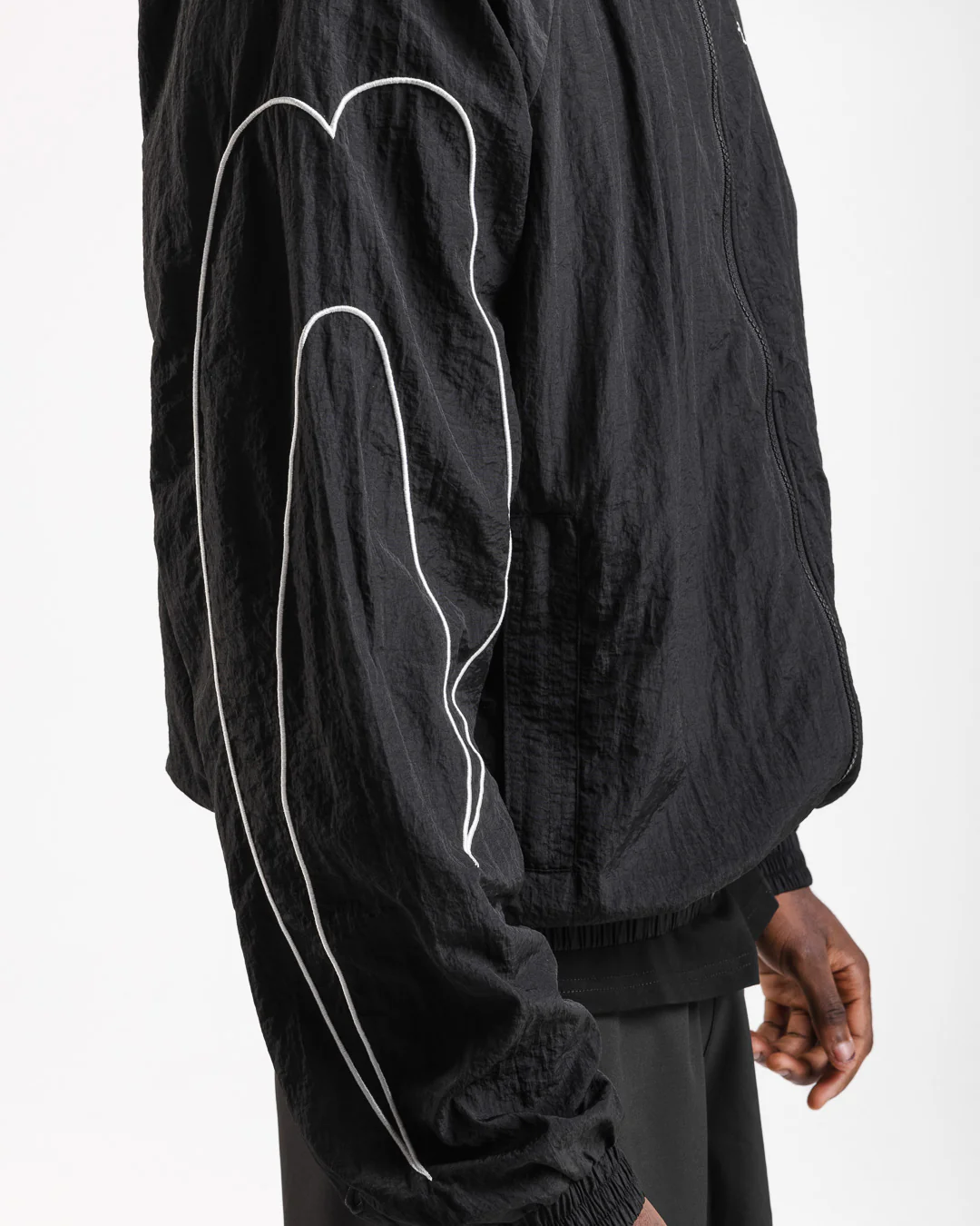Tunero Track Jacket - Black - Image 10