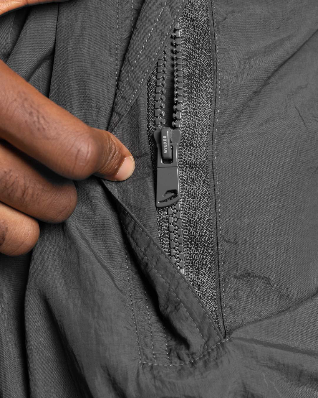 Tunero Track Jacket - Grey/Black - Image 8