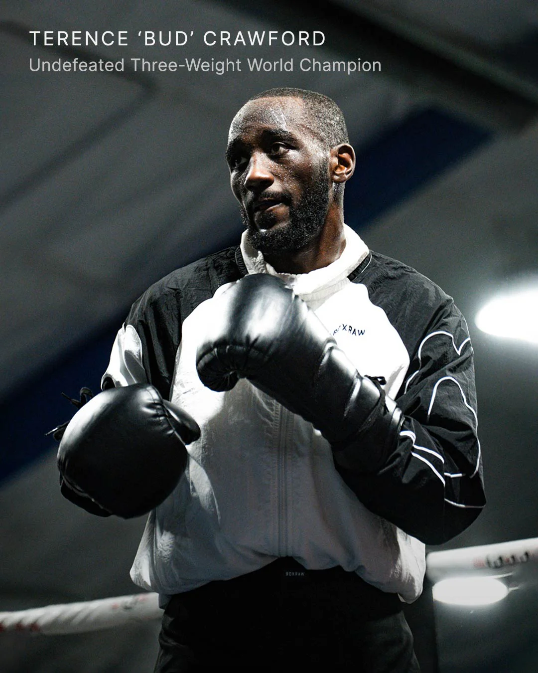 Tunero Track Jacket - White/Black - Image 3