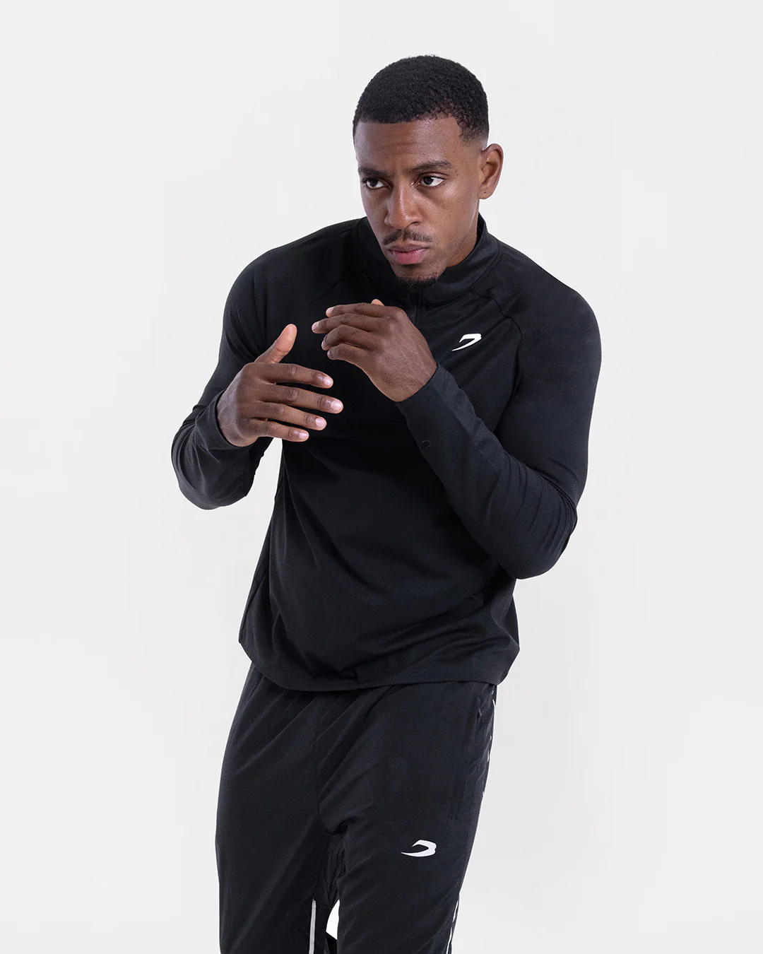 Valdes 1/4 Zip - Black - Image 4