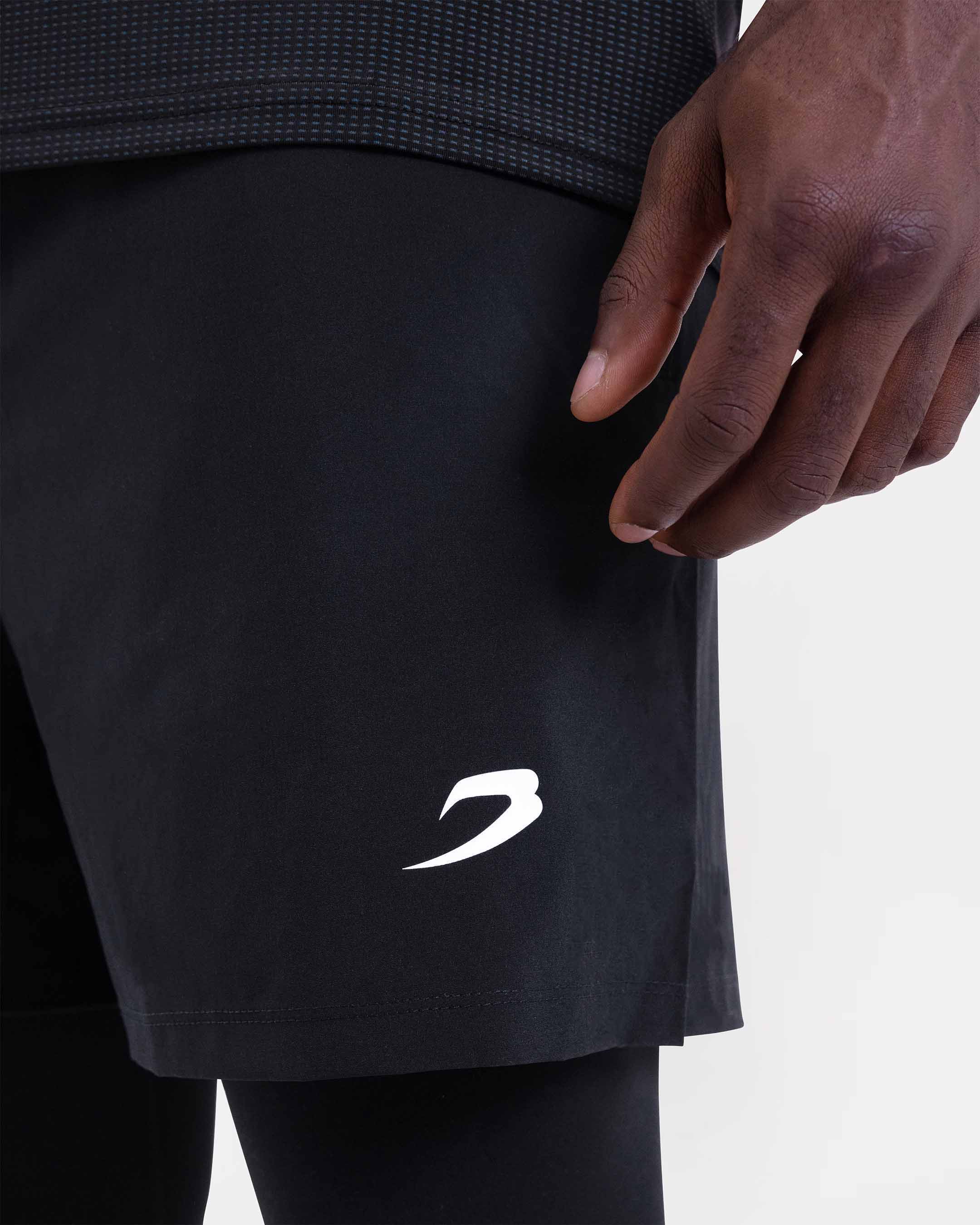 Valdes 2-in-1 Shorts (Full Length) - Black - Image 8