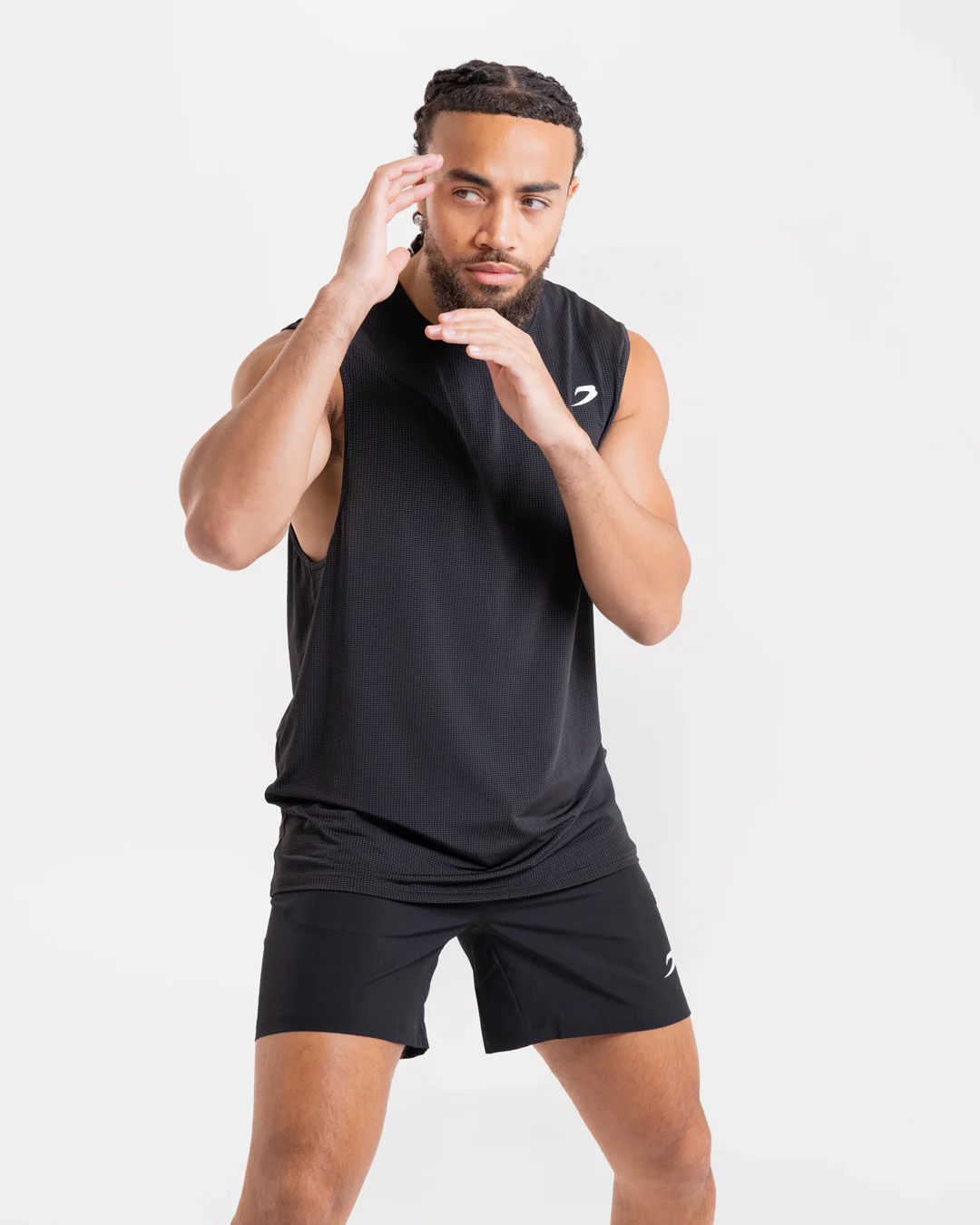 Valdes Muscle Tank - Black - Image 5