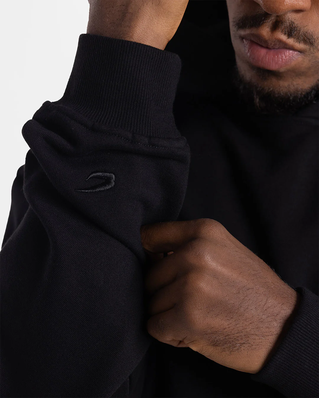 We Don't Play Boxing Oversized Hoodie - Black/Yellow - Image 6