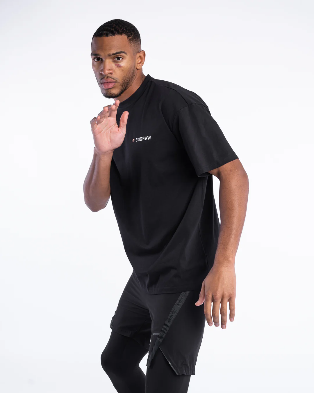 We Don't Play Boxing Oversized T-Shirt - Black - Image 4