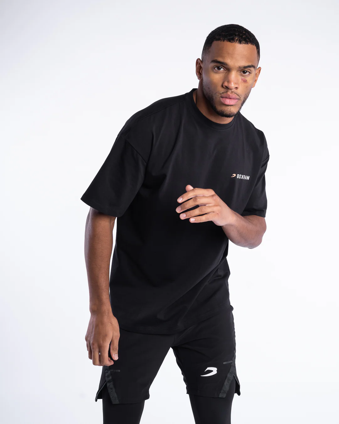 We Don't Play Boxing Oversized T-Shirt - Black - Image 5