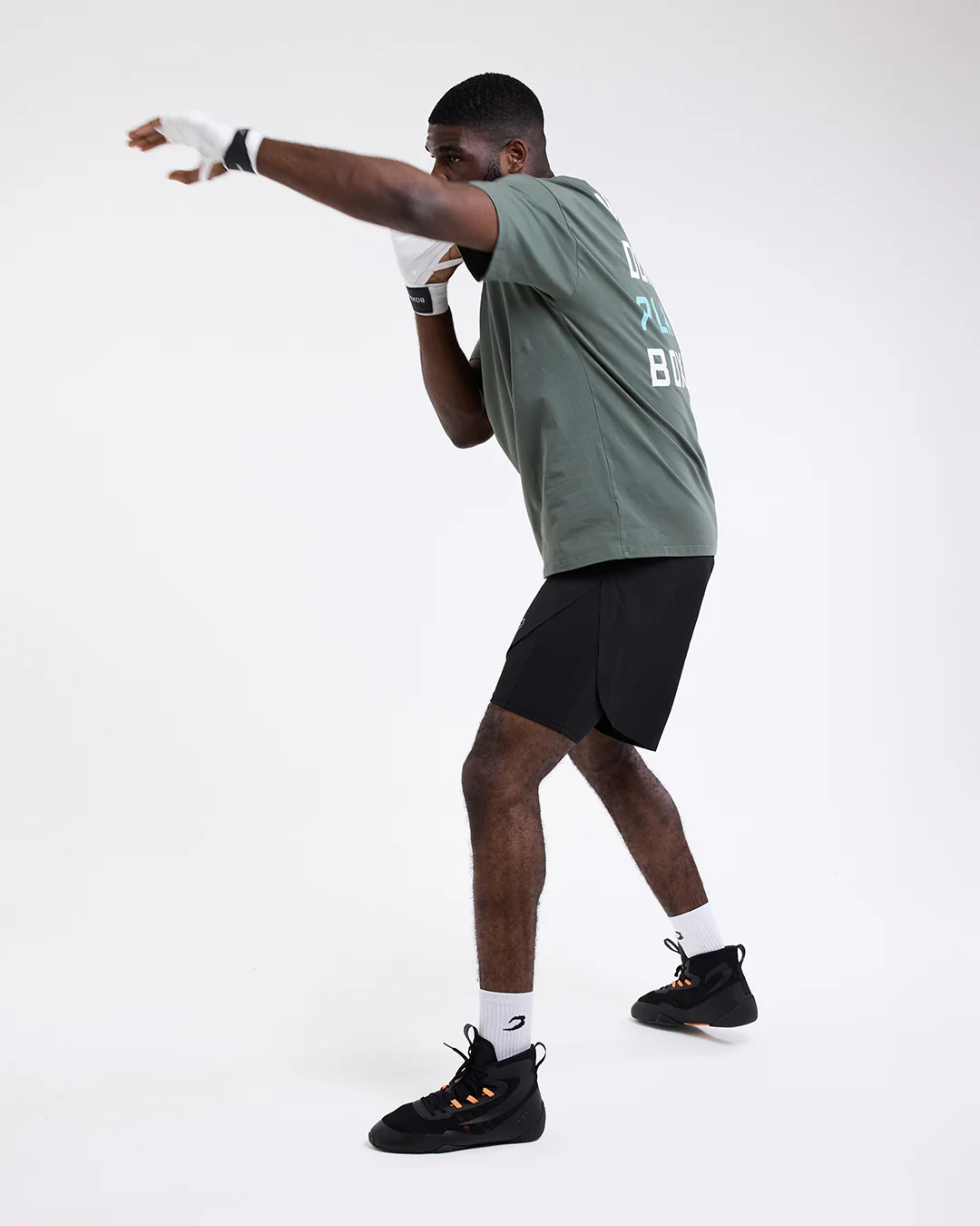 We Don't Play Boxing Oversized T-Shirt - Green - Image 2