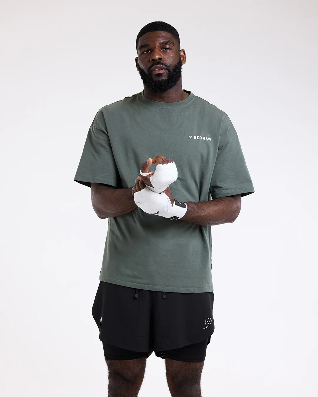 We Don't Play Boxing Oversized T-Shirt - Green - Image 5