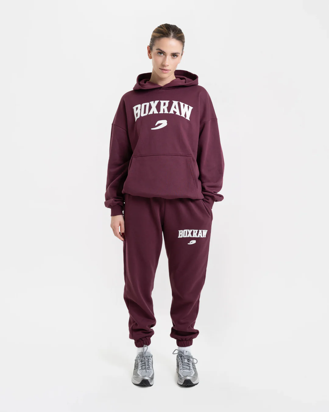 East Street Hoodie - Burgundy - Image 2