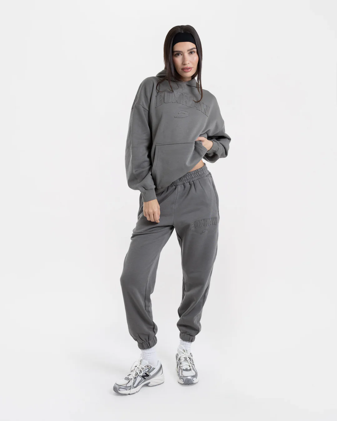 East Street Hoodie - Distressed Grey - Image 2