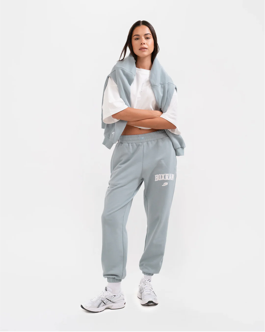 East Street Hoodie - Powder Blue - Image 8