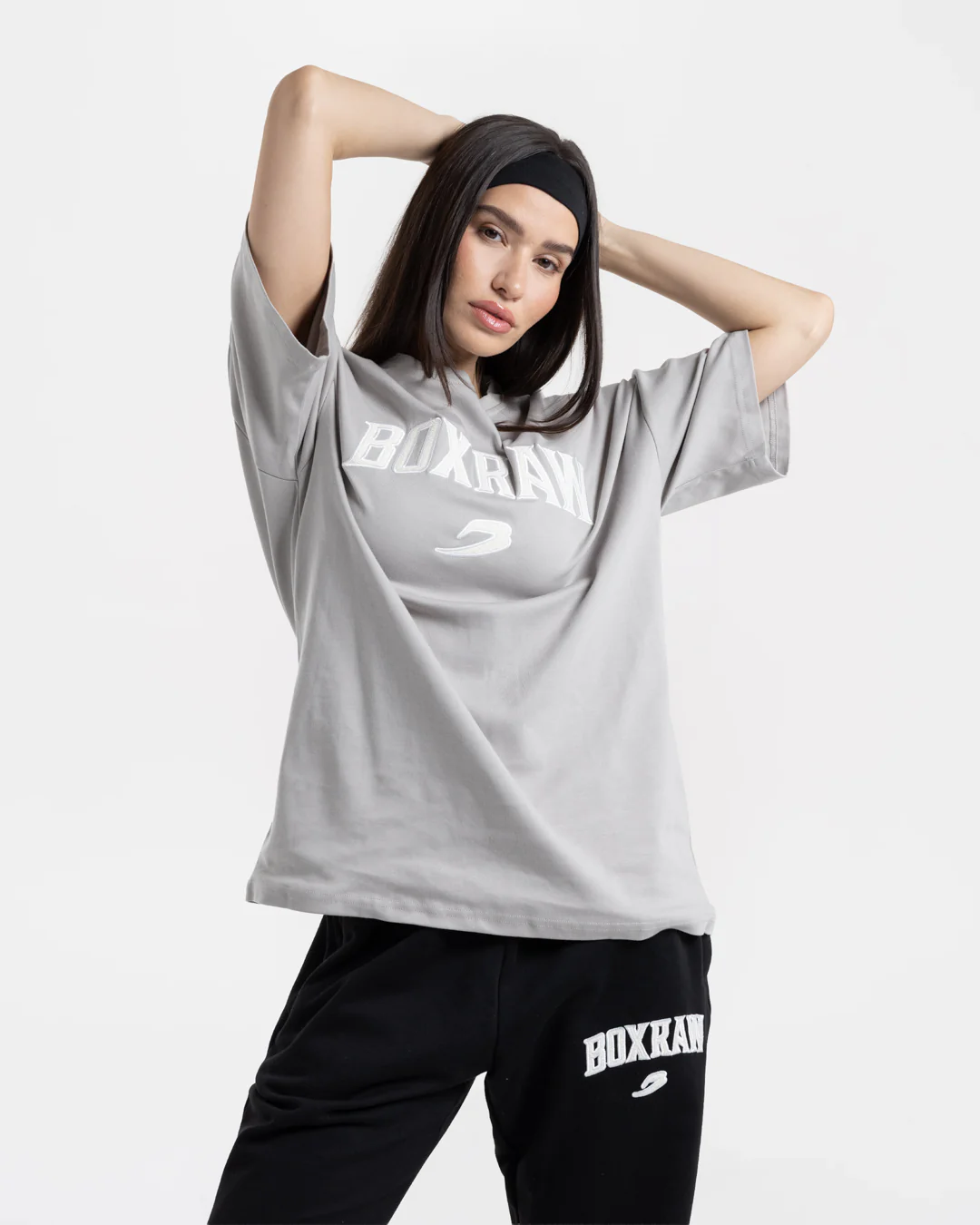 East Street Oversized T-Shirt - Grey - Image 3