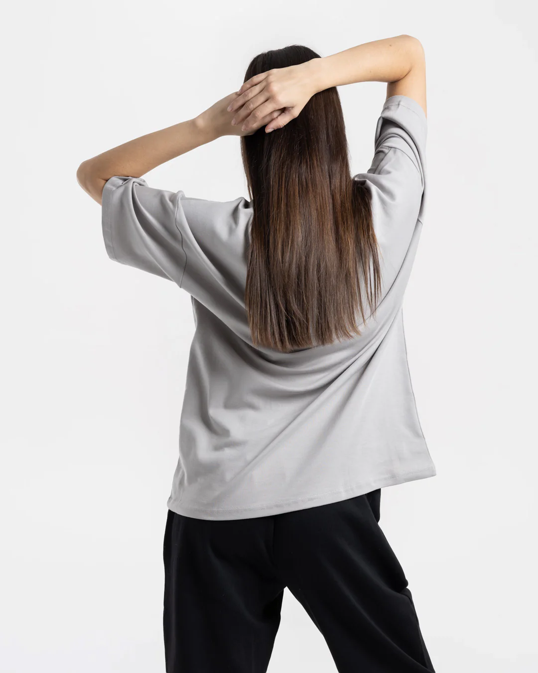 East Street Oversized T-Shirt - Grey - Image 4