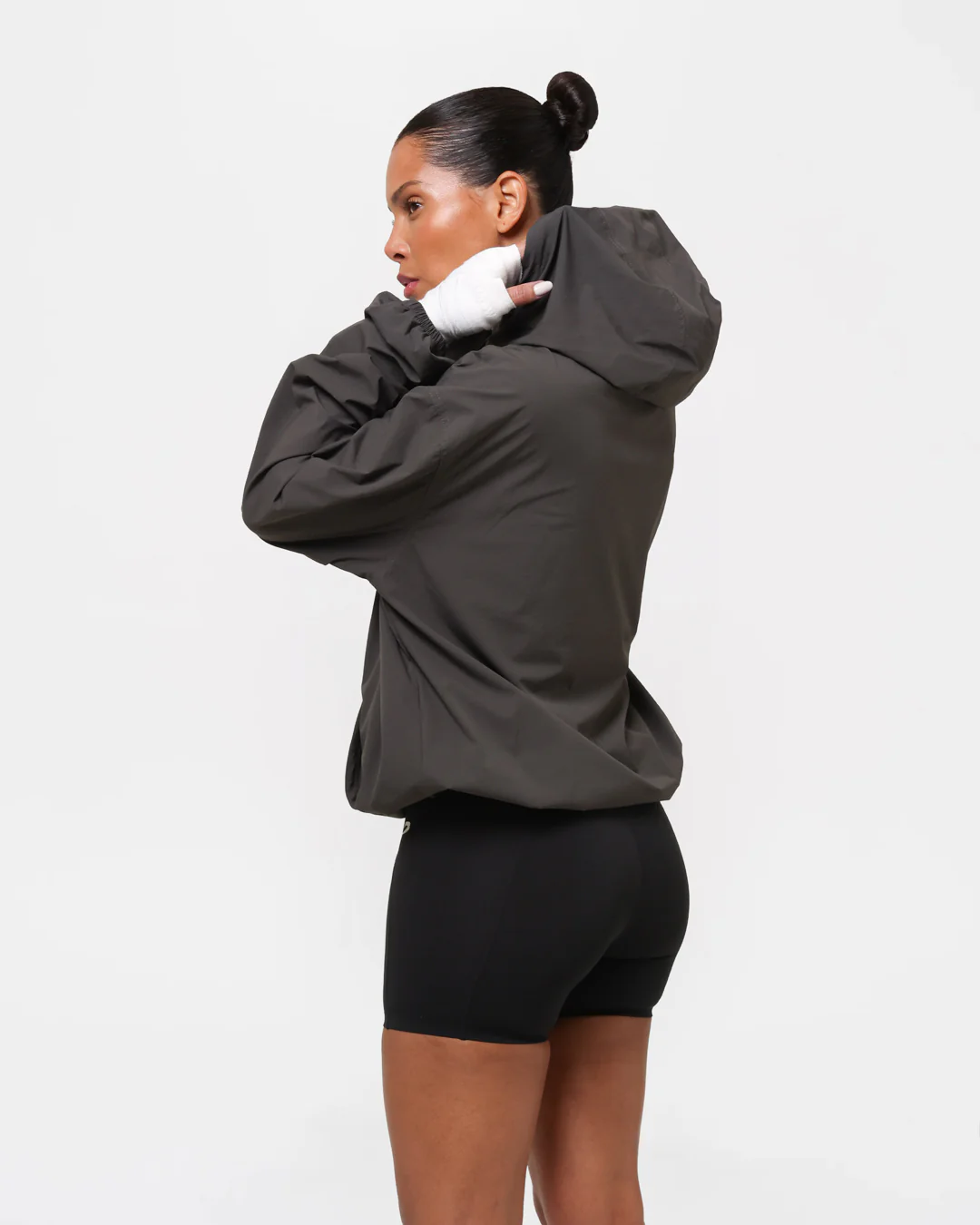 East Street Shell Hoodie - Charcoal - Image 4