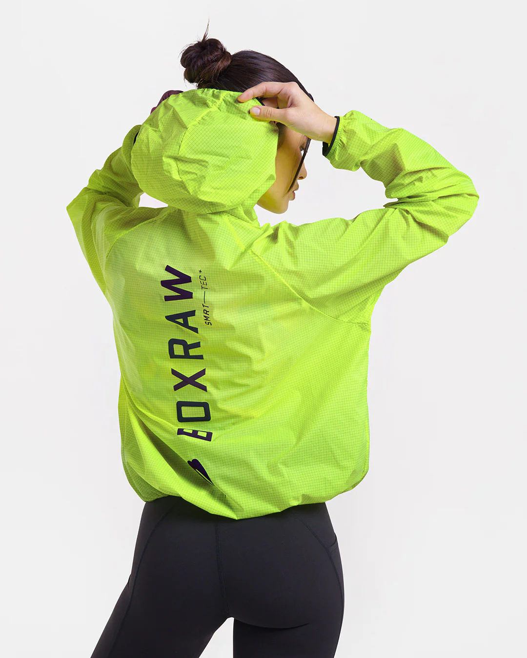 Genaro Zip Up Windbreaker - Neon Yellow - Image 5