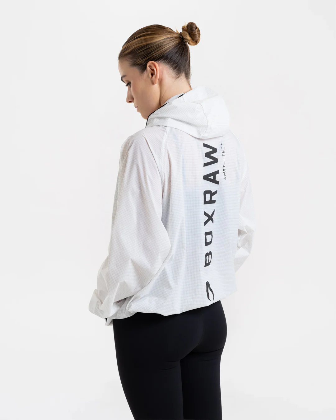 Genaro Zip Up Windbreaker - White - Image 6