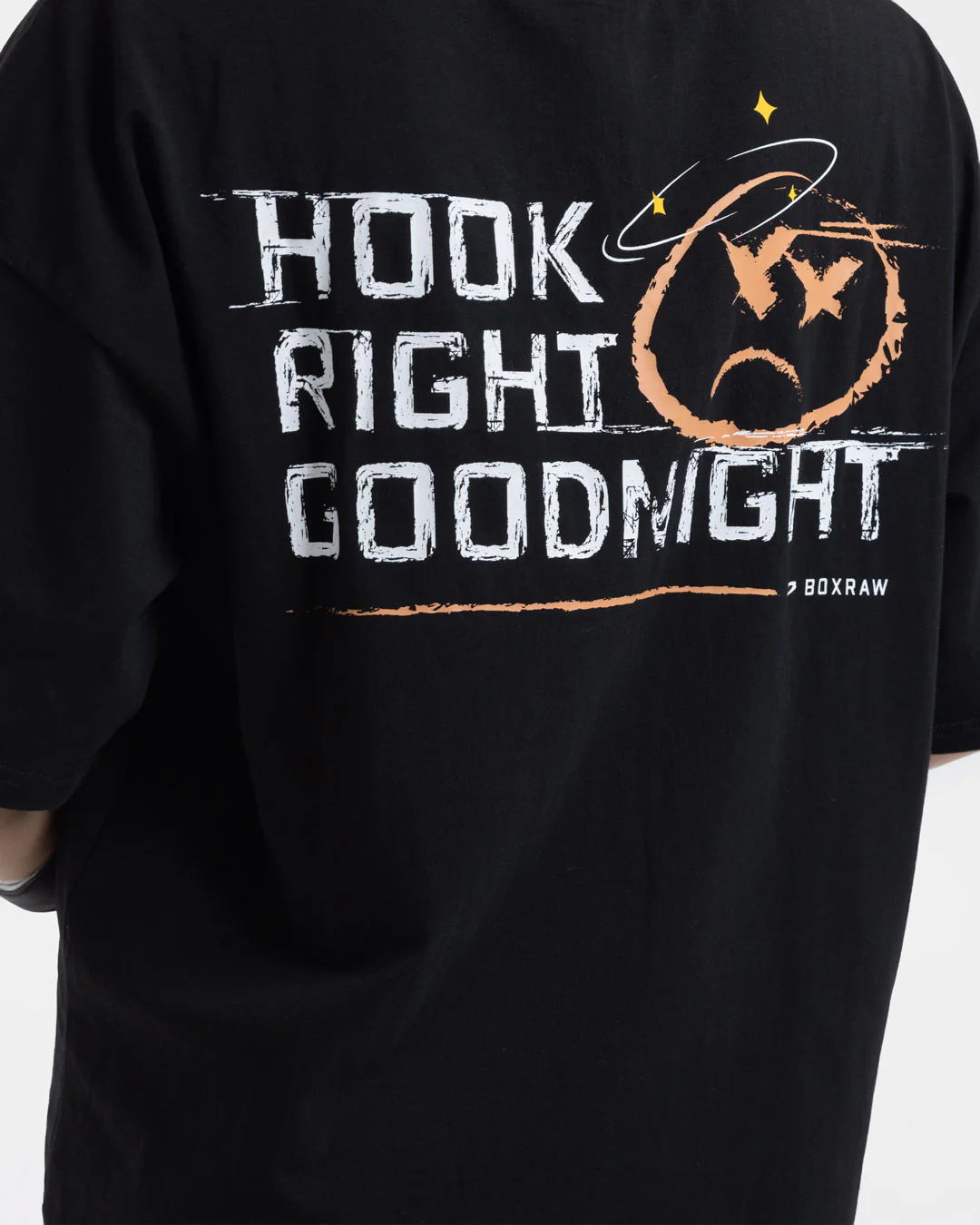 Hook Right Goodnight Oversized T-Shirt - Black - Image 7