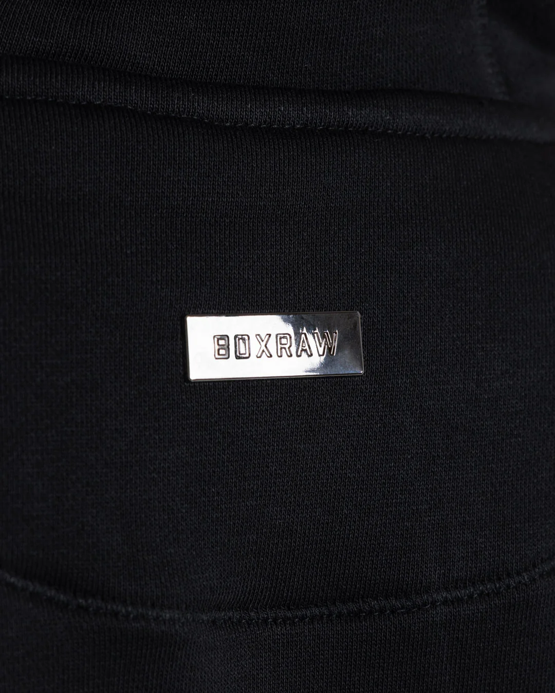 Johnson Zip Up Hoodie - Black - Image 9