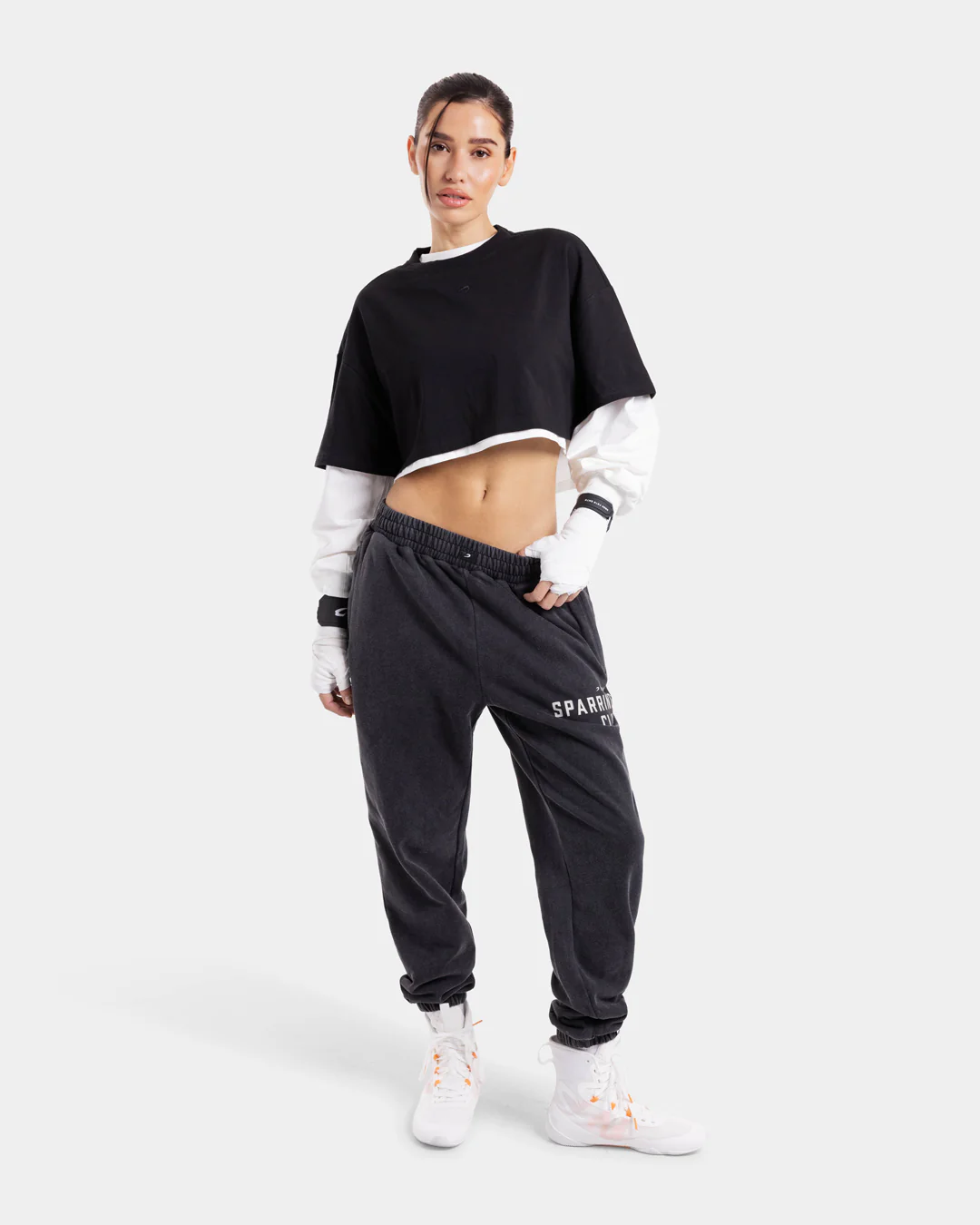 Sparring Club Bottoms - Washed Black - Image 2