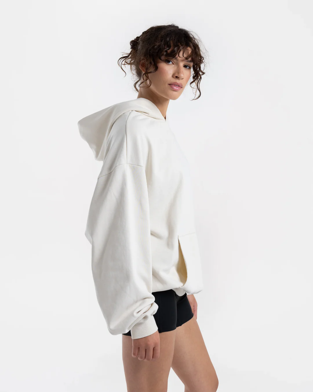 Sparring Club Oversized Hoodie - Washed Beige - Image 5