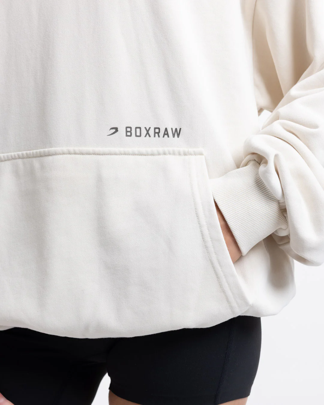 Sparring Club Oversized Hoodie - Washed Beige - Image 7