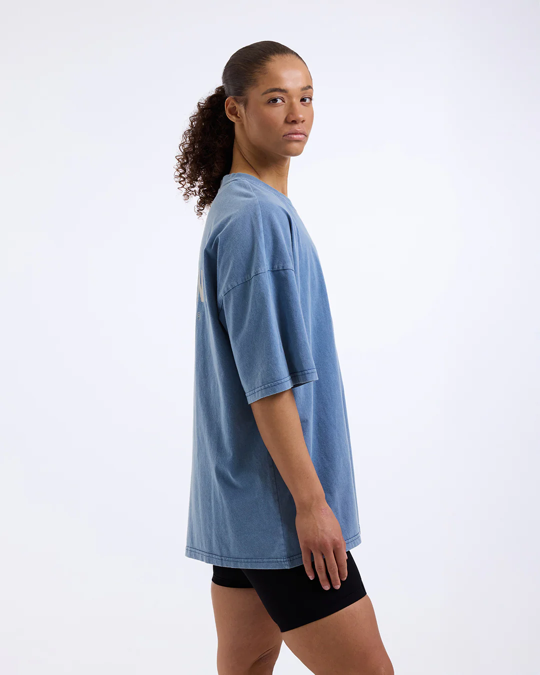 Sparring Club Oversized T-Shirt - Washed Baby Blue - Image 5