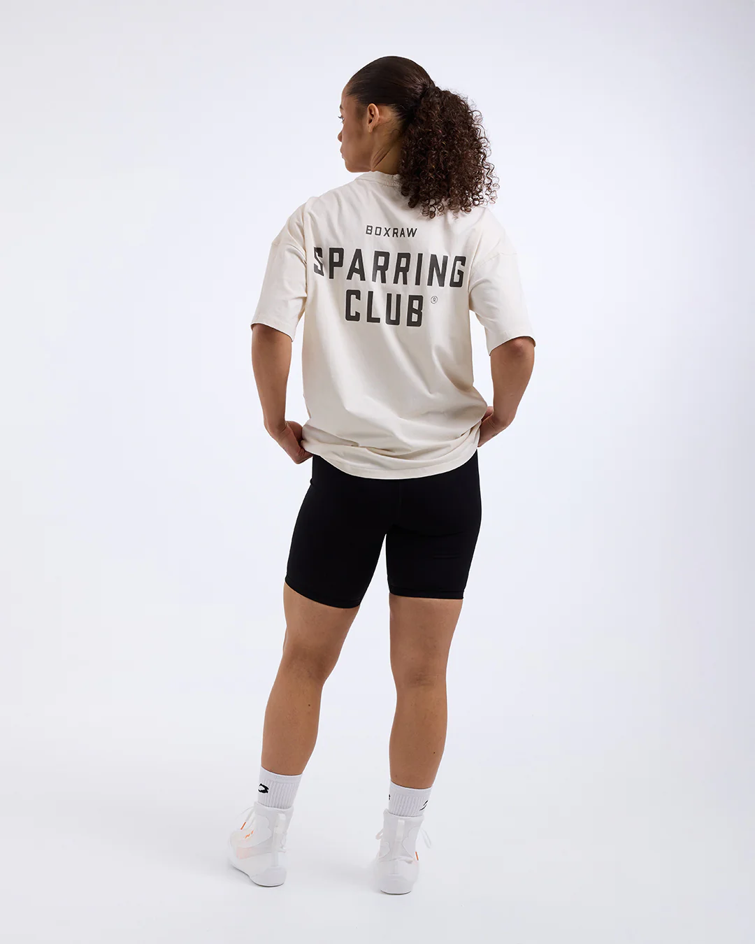 Sparring Club Oversized T-Shirt - Washed Beige - Image 10
