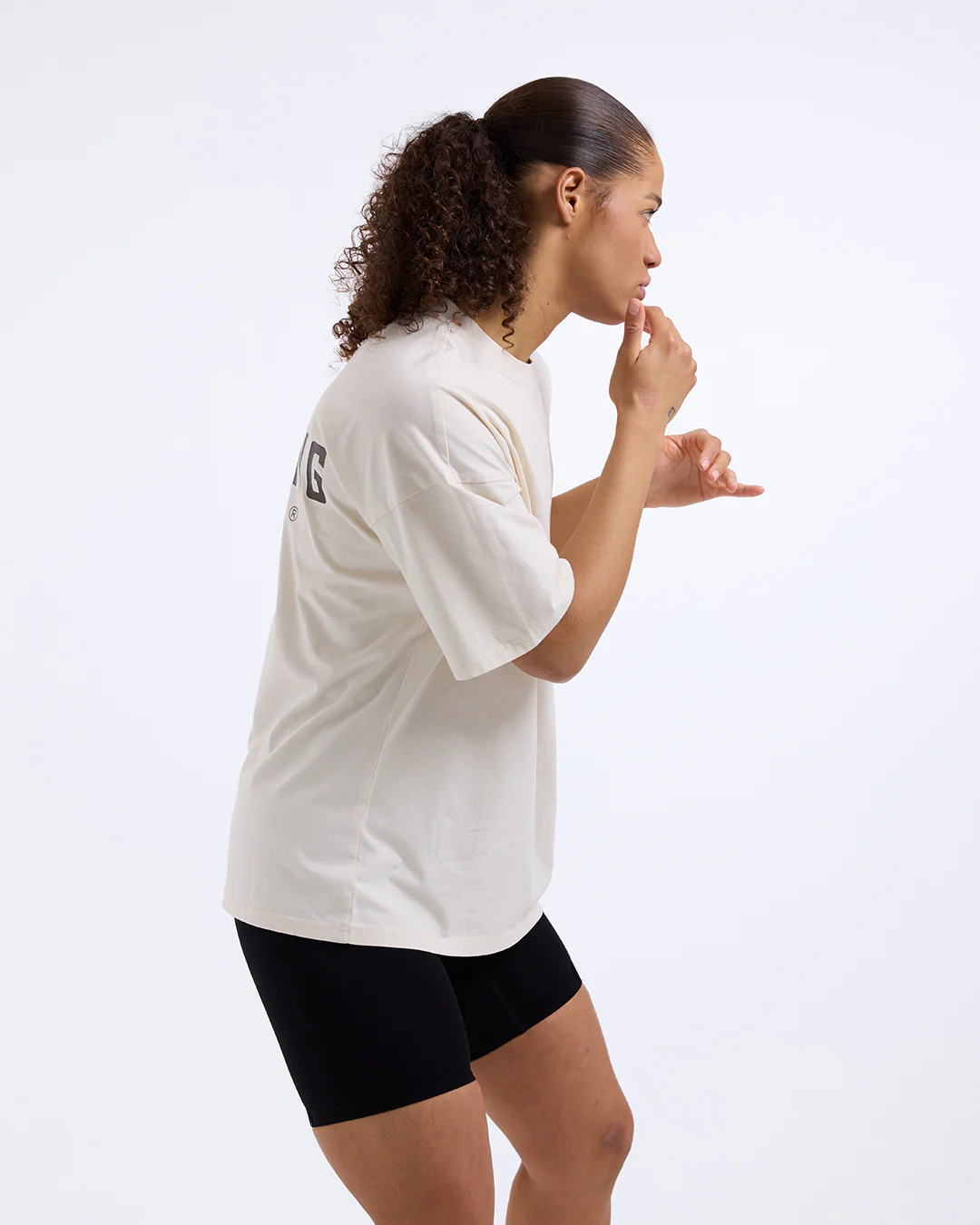 Sparring Club Oversized T-Shirt - Washed Beige - Image 7