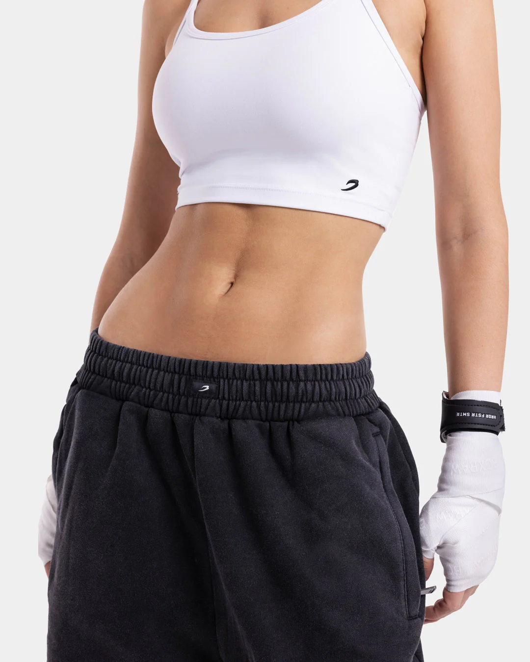 Sparring Club Sweat Shorts - Washed Black - Image 8