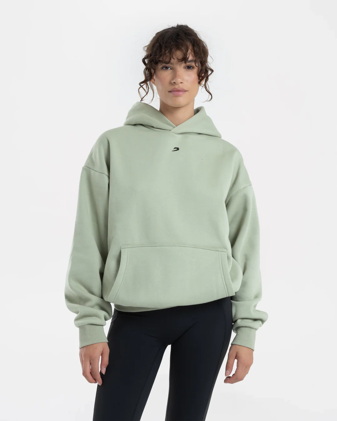 Strike Oversized Hoodie - Pistachio