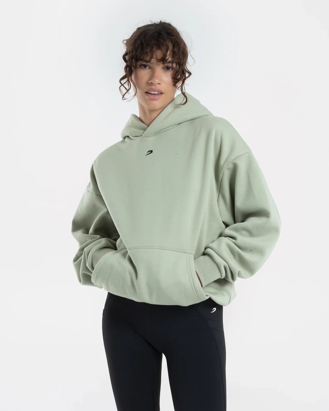 Strike Oversized Hoodie - Pistachio - Image 4