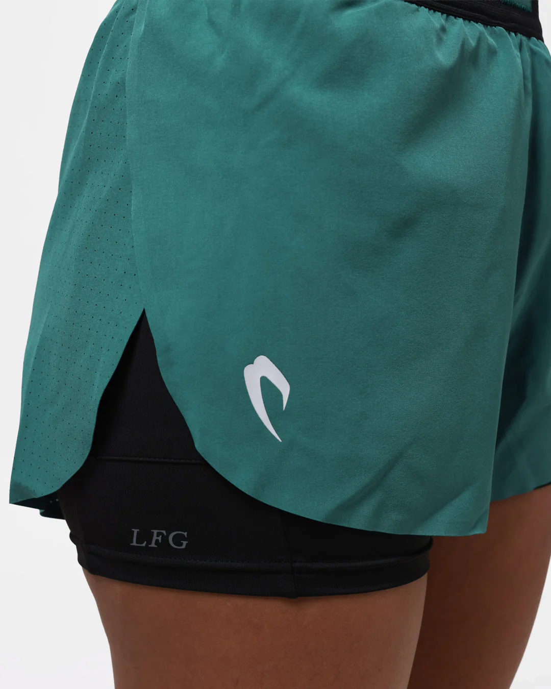 Tunero 2-in-1 Shorts - Teal - Image 8