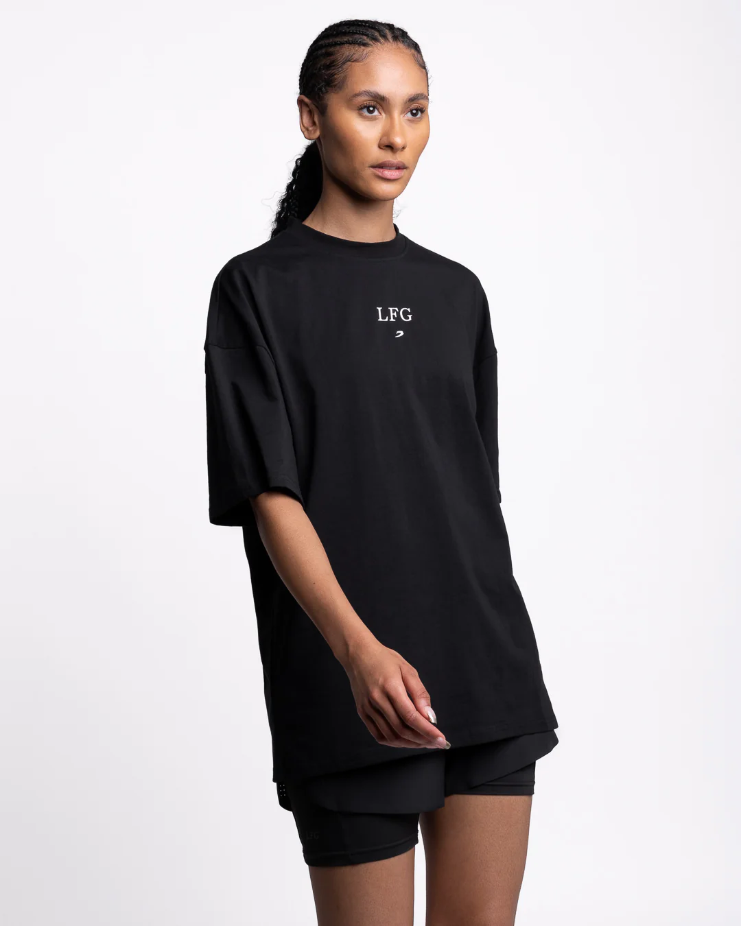 Tunero Oversized T-Shirt - Black - Image 6