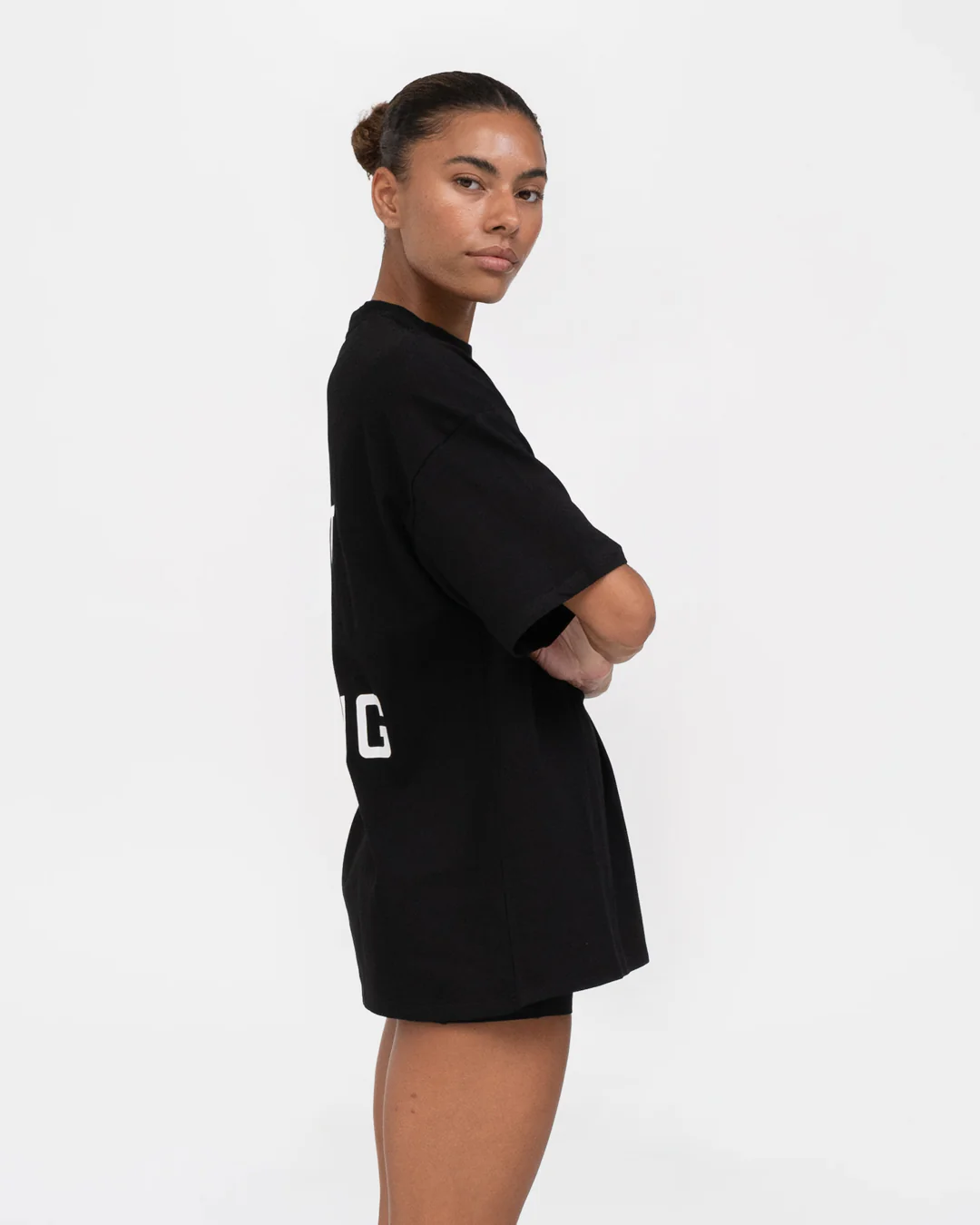 We Don't Play Boxing Oversized T-Shirt - Black - Image 4