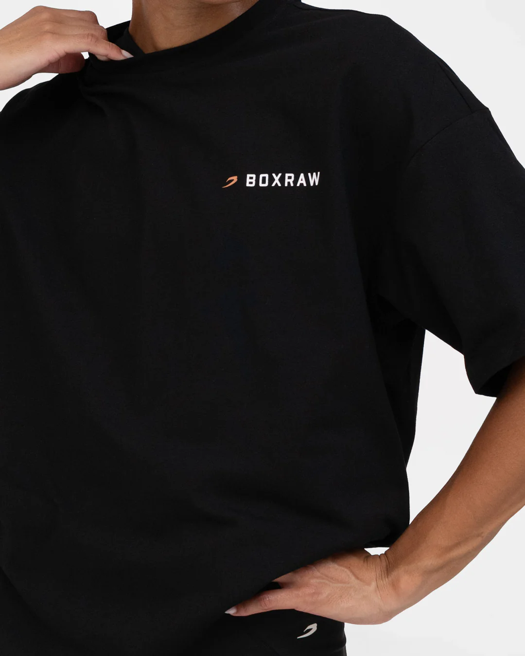 We Don't Play Boxing Oversized T-Shirt - Black - Image 6